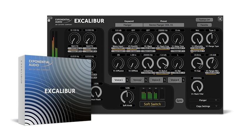 iZotope Excalibur -  Exponential  Audio Multi-Effect
